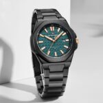Naviforce 9258 CH For Men – Black Green