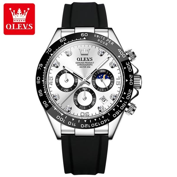 Olevs 2875 Luxury Gents Quartz Watch
