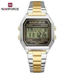 Naviforce 5063 Silver Gold Black