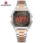 Naviforce 5063 Silver Gorse Gold Red